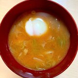 キムチ味噌スープ